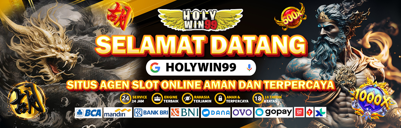 SELAMAT DATANG DI HOLYWIN99