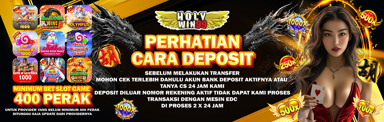 TRANSAKSI AMAN HOLYWIN99