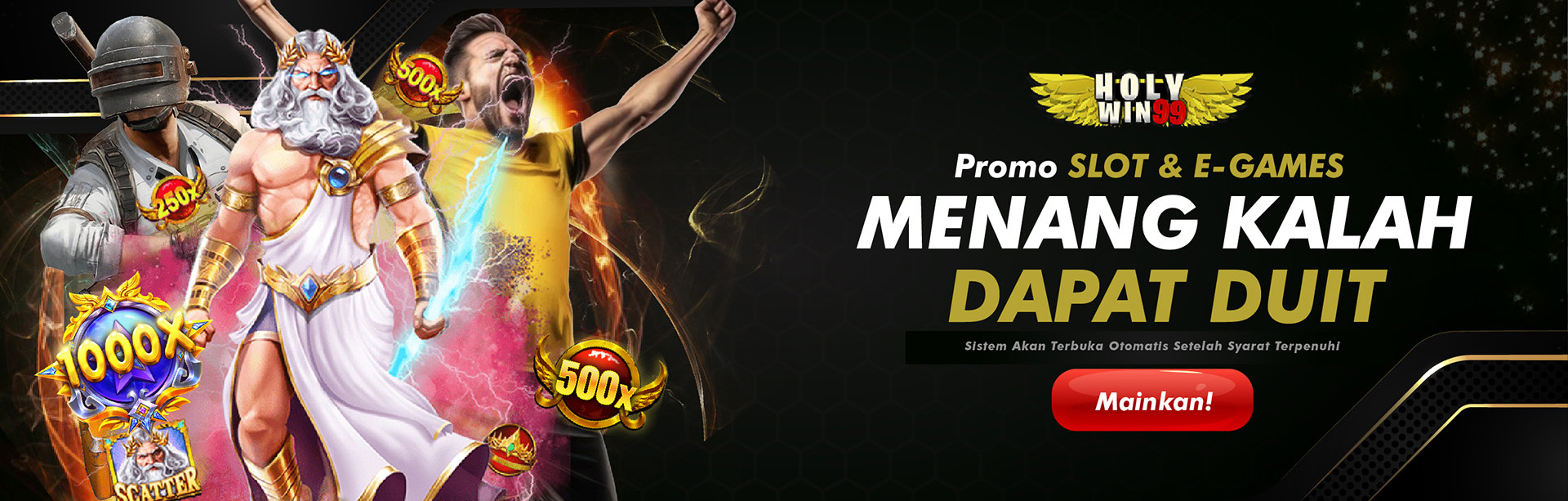 CASHBACK & ROLINGAN SLOT HOLYWIN99